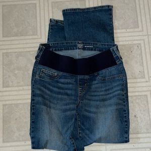 Bootcut maternity jeans